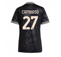 Juventus Andrea Cambiaso #27 Koszulka Trzecia damskie 2025-26 Krótki Rękaw